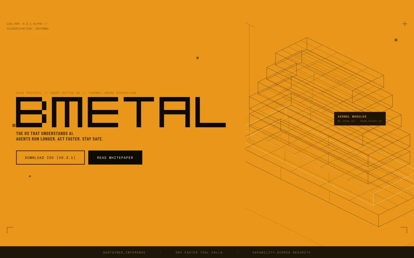Bare Metal website — screenshot